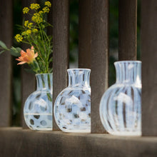 將圖片載入圖庫檢視器 廣田硝子 大正浪漫花瓶 市松 TR-40-11