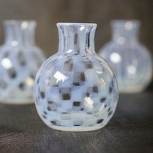 將圖片載入圖庫檢視器 廣田硝子 大正浪漫花瓶 市松 TR-40-11