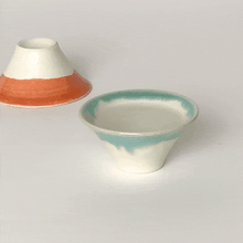 將圖片載入圖庫檢視器 FLOYD富士山夫妻豬口對杯BL&RD