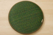 將圖片載入圖庫檢視器 イケヒコ IKEHIKO 藺草編織圓形夏季座墊