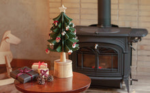 將圖片載入圖庫檢視器 飛驒高山工房聖誕樹迴轉音樂盒