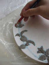 將圖片載入圖庫檢視器 STUDIO M' - Mint 薄荷葉系列浮雕盤20cm