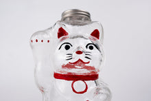 將圖片載入圖庫檢視器 廣田硝子 玻璃招財貓菓子罐S SM-2S