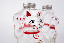 將圖片載入圖庫檢視器 廣田硝子 玻璃招財貓菓子罐S SM-2S