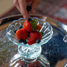 將圖片載入圖庫檢視器 廣田硝子 雪の花系列 玻璃新地杯- 藍 2256