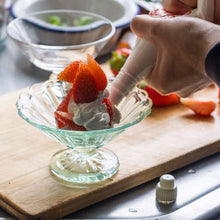 將圖片載入圖庫檢視器 廣田硝子 雪の花系列 玻璃新地杯- 藍 2256