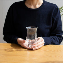 將圖片載入圖庫檢視器 廣田硝子 BYRON昭和復古咖啡高杯 透明條紋  MO-1023CM
