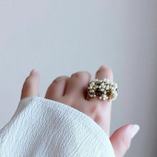 將圖片載入圖庫檢視器 and.cou- rings /saaya: vintage chain &amp; baby pearl beads
