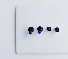 將圖片載入圖庫檢視器 accessory.Nui- earrings lapis lazuli 青金石 / no1
