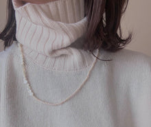 將圖片載入圖庫檢視器 nimelt- necklace/ 60cm pearl × mother of pearl
