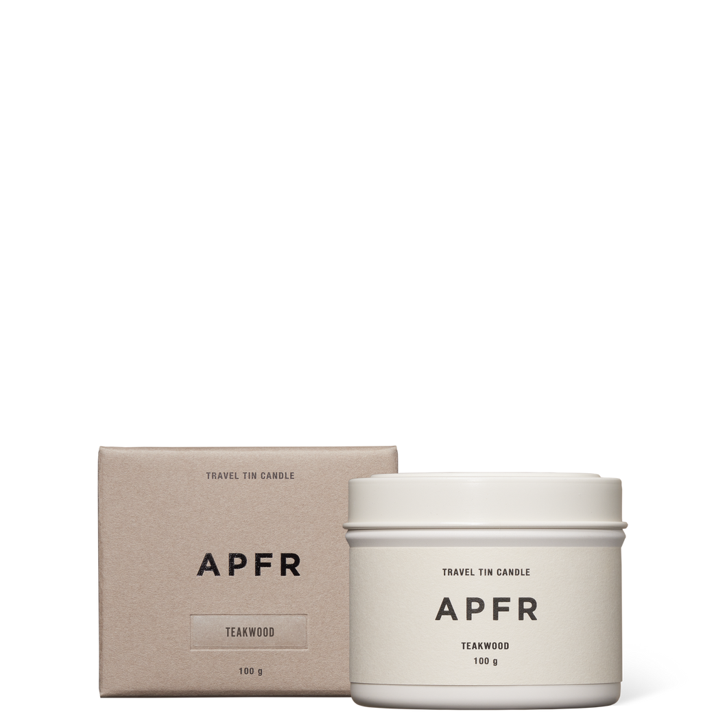 TEAKWOOD｜APFR TRAVEL TIN CANDLE 旅行者蠟燭