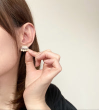 將圖片載入圖庫檢視器 sheep.accessory｜Earrings｜Keshi珍珠 x 銅珠 x Riverstone
