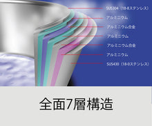 將圖片載入圖庫檢視器 宮崎製作所 geo product七層構造304不鏽鋼行平鍋
