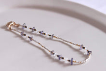 將圖片載入圖庫檢視器 nimelt- bracelet / lolite × karen silver 18cm
