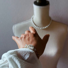 將圖片載入圖庫檢視器 and.cou- bracelet/ 1971's france vintage beads &amp; japan baby pearl beads フリンジの手元飾り
