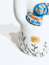將圖片載入圖庫檢視器 日本製 九谷燒招財貓 花畑
高13.5cm
