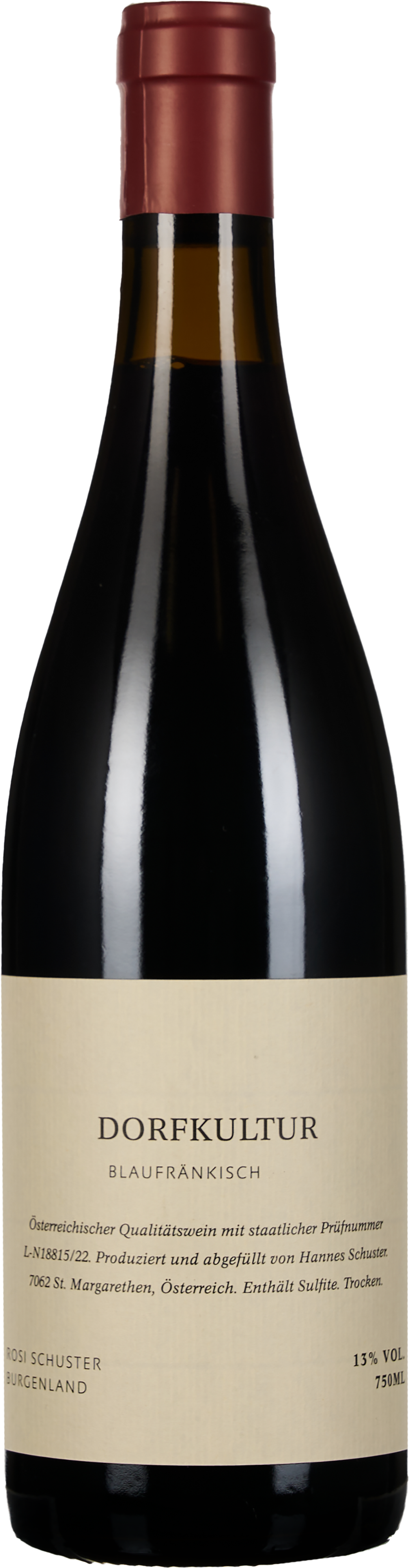 750ML ROSI SCHUSTER DORFKULTUR BLAUFRANKISCH 2021