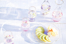 將圖片載入圖庫檢視器 透明紫色餐盤 8015-04 ｜TOMI CRAFT江戶硝子
