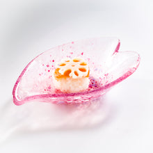 將圖片載入圖庫檢視器 花瓣形小碗 臉紅 EG027-17｜TOMI CRAFT江戶硝子 (*實體店限定販賣)
