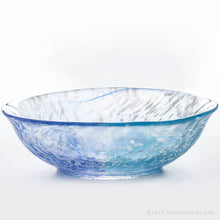 將圖片載入圖庫檢視器 彩色素面碗 水 EG032-18｜TOMI CRAFT江戶硝子(*實體店限定販賣)
