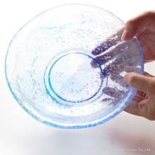 將圖片載入圖庫檢視器 彩色素面碗 水 EG032-18｜TOMI CRAFT江戶硝子(*實體店限定販賣)
