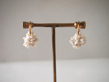 將圖片載入圖庫檢視器 sheep.accessory｜Earrings｜Tawawa 白色米珠圈狀耳環 mini
