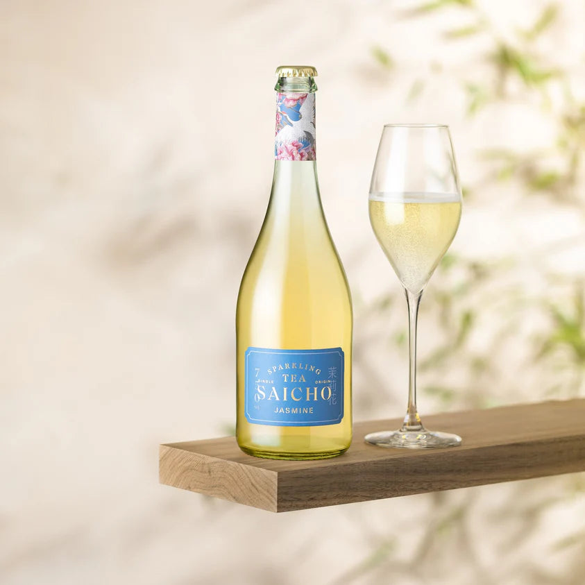 JASMINE  <br>SAICHO SPARKLING TEA 750ML