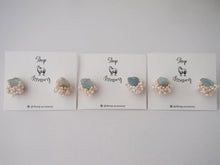 將圖片載入圖庫檢視器 sheep.accessory｜Earrings｜KAKERA 磷灰石 x 手染色米珠
