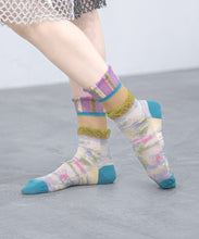 將圖片載入圖庫檢視器 COQ SOCKS- SPRINKLE FLOWER (CT-26-1-IW2M)
