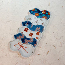 將圖片載入圖庫檢視器 Fysm Color有田燒 手描六瓢箪小碟
