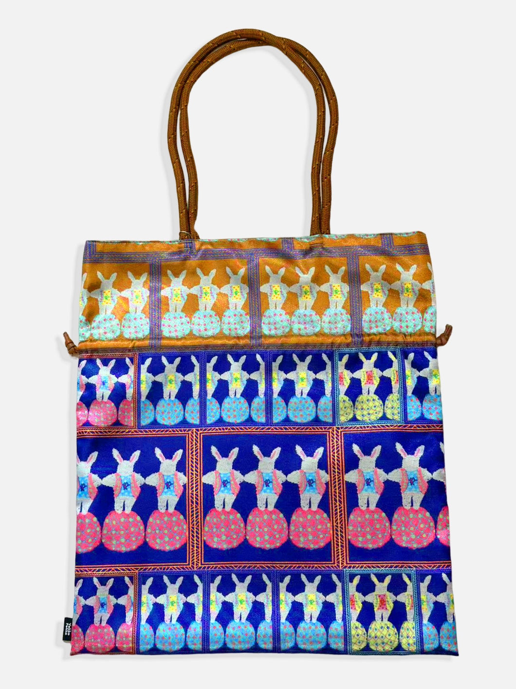 巾着包 L 玉乘兔｜Yokke Pokke｜