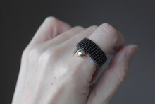 將圖片載入圖庫檢視器 nimelt- ring/ no.4 black / gold
