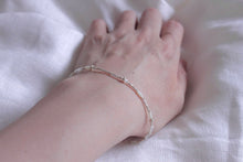 將圖片載入圖庫檢視器 nimelt- bracelet / nuance white × karen silver 18cm
