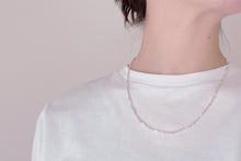 將圖片載入圖庫檢視器 nimelt- necklace/ 50cm nuance white × karen silver
