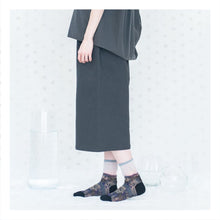 將圖片載入圖庫檢視器 COQ SOCKS- FUWARI BLACK（CT-22-1-N4_005）
