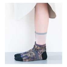 將圖片載入圖庫檢視器 COQ SOCKS- FUWARI BLACK（CT-22-1-N4_005）
