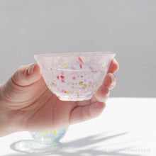 將圖片載入圖庫檢視器 花形清酒杯 戀櫻／EG035-11 ｜TOMI CRAFT江戶硝子(*實體店限定販賣)
