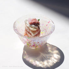 將圖片載入圖庫檢視器 花形清酒杯 戀櫻／EG035-11 ｜TOMI CRAFT江戶硝子(*實體店限定販賣)
