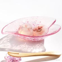 將圖片載入圖庫檢視器 花瓣形小碗 臉紅 EG027-17｜TOMI CRAFT江戶硝子 (*實體店限定販賣)
