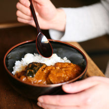 將圖片載入圖庫檢視器 白山陶器 面碗 天目黒
