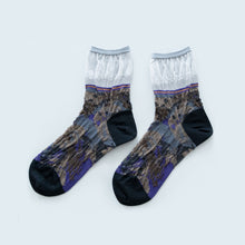 將圖片載入圖庫檢視器 COQ SOCKS- FUWARI BLACK（CT-22-1-N4_005）
