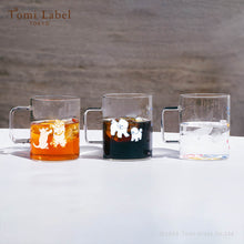 將圖片載入圖庫檢視器 耐熱玻璃馬克杯 毛茸小狗 5020-23｜TOMI LABLE TOKYO富硝子  (*實體店限定販賣)
