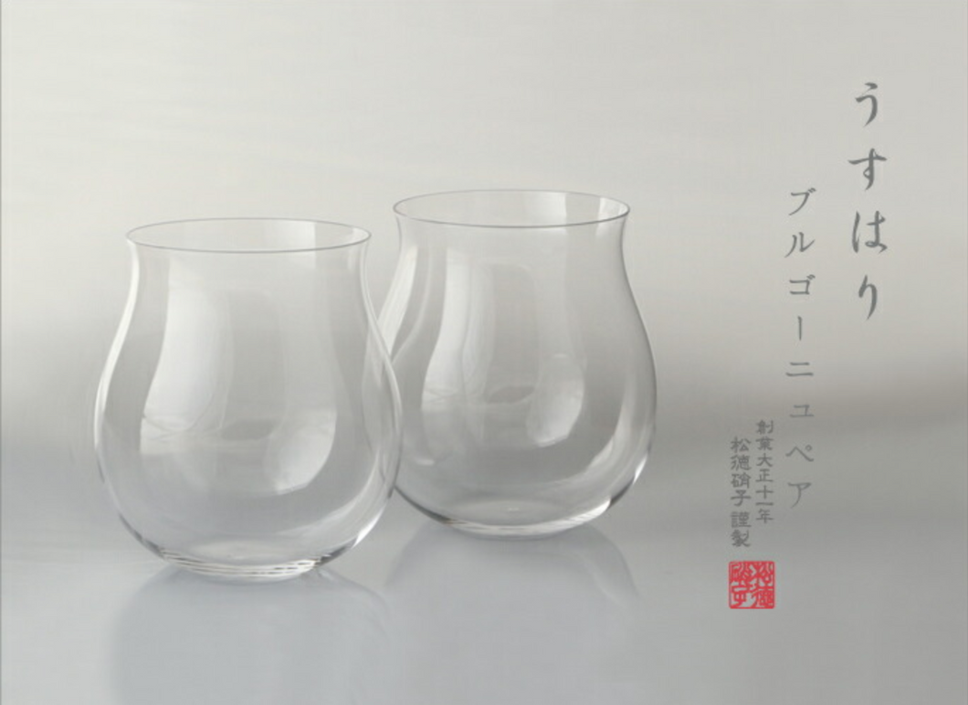 松德硝子 葡萄酒專用玻璃杯 うすはり超薄玻璃杯系列