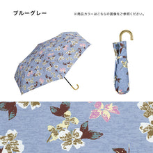 將圖片載入圖庫檢視器 Wpc. Umbrella MINI折疊雨傘 灰藍花紋
