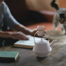 將圖片載入圖庫檢視器 晋山窯美濃焼素焼釉茶壼茶杯
