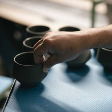 將圖片載入圖庫檢視器 晋山窯美濃焼素焼釉茶壼茶杯
